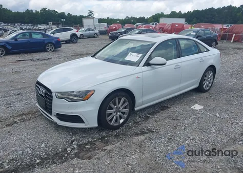 2013 Audi A6 3.0T Premium z USA, uszkodzony, nr VIN WAUHGAFC1DN136956